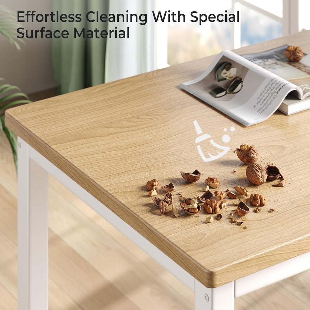 3pc Natural Dining Nook Set