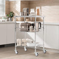 3-Tier Steel Rolling Utility Cart