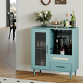 Modern Glass Door Wine & Coffee Bar Sideboard