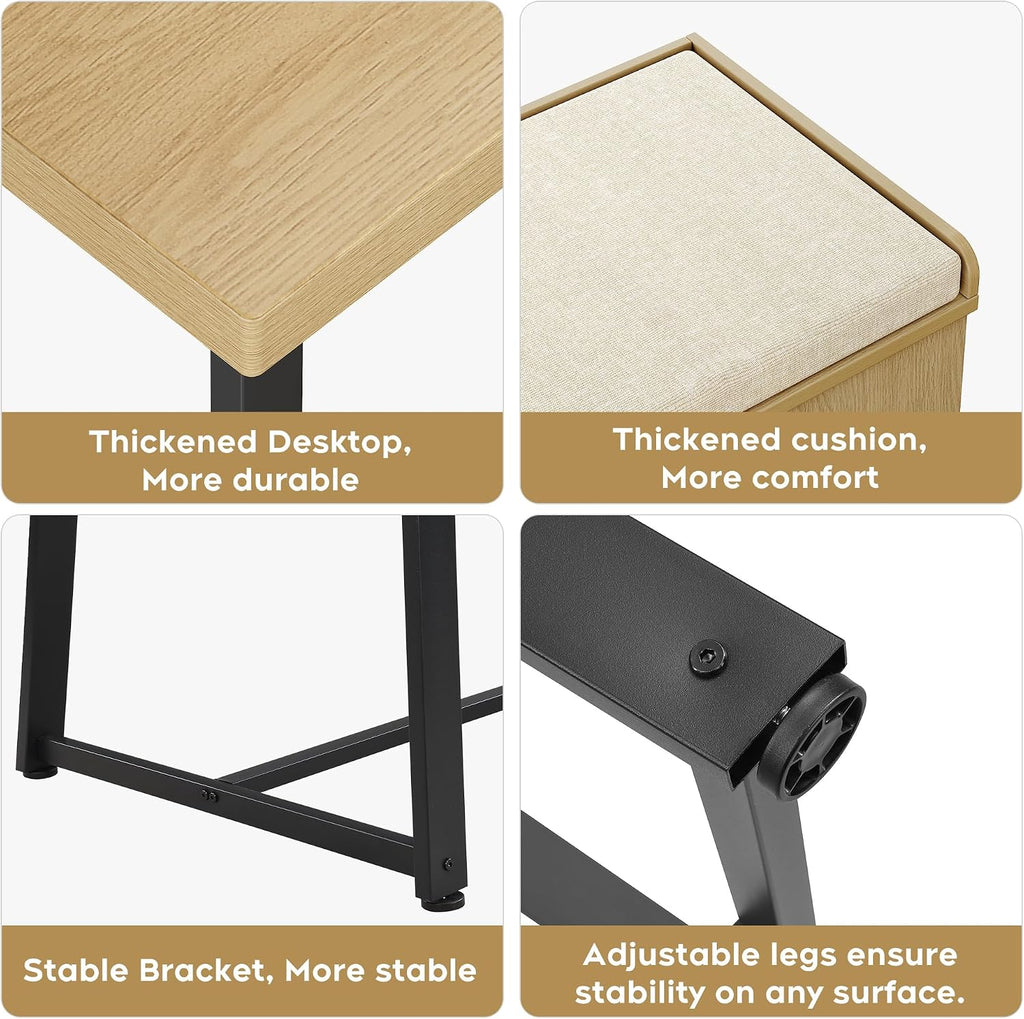 Natural 5pc Breakfast Nook Set