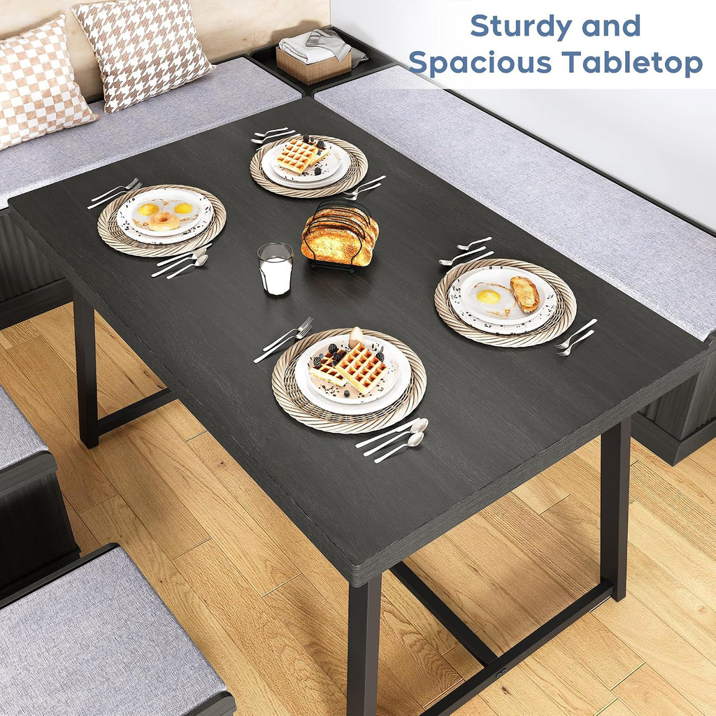 Espresso 6pc Breakfast Nook Set